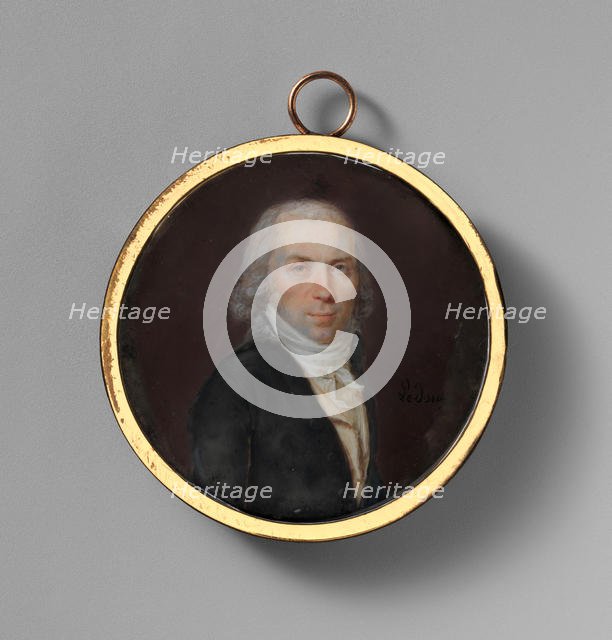 Portrait of a Man, ca. 1790. Creator: Jeanne Philiberte Ledoux.