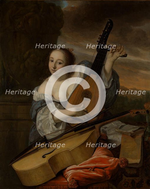 The Musician, 1662. Creator: Bartholomeus van der Helst.