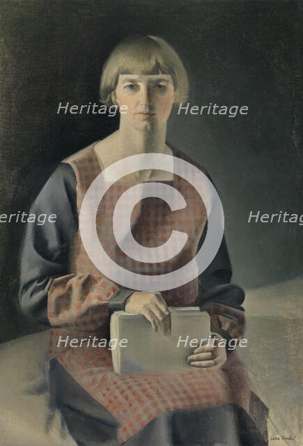 Portrait of a Woman, 1925. Creator: Leon Aurdal.