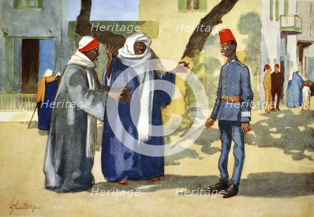 'The Peacemaker', 1908.  Artist: Lance Thackeray