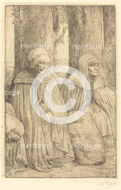 Peasants (Paysannes). Creator: Alphonse Legros.