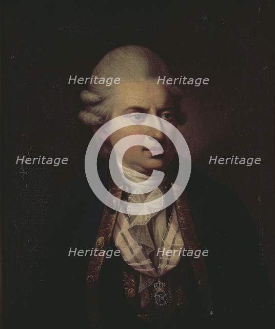Portrait of Count Johann Friedrich Struensee (1737-1772). Creator: Juel, Jens (1745-1802).