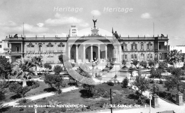 The Palacio de Gobierno, Lima, Peru, early 20th century.Artist: EE Barros