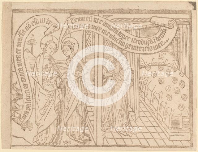 Page from "Canticum Canticorum": 2nd Edition, in or after 1465. Creator: Unknown.