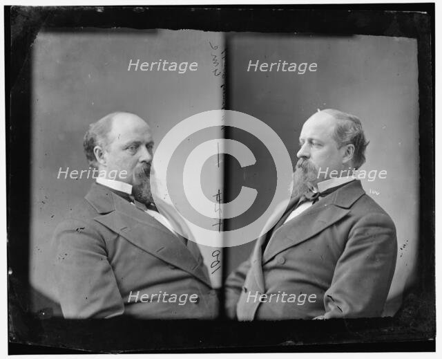 Hugh Franklin Finley of Kentucky, between 1865 and 1880. Creator: Unknown.