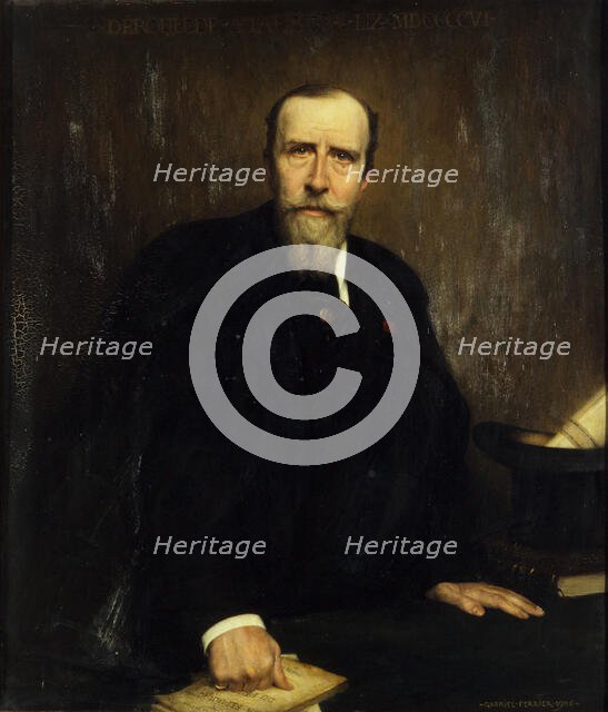 Portrait de Paul Déroulède (1846-1914), 1906. Creator: Ferrier, Gabriel (1847-1914).