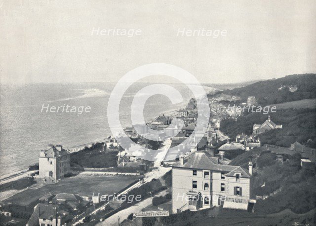 'Sandgate - View from the Heights', 1895. Artist: Unknown.