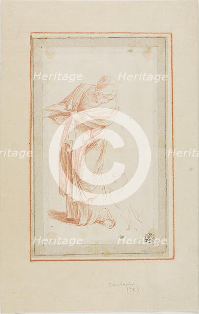 Woman and Dog, n.d. Creator: Giovanni Andrea Sirani.