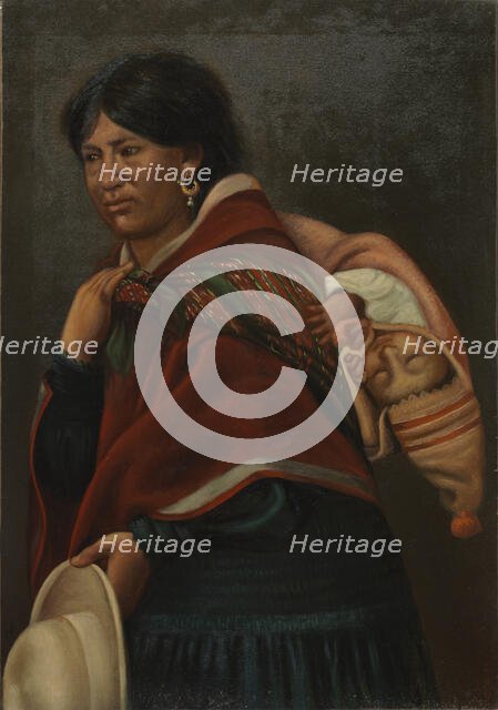 Quechua Mother, ca. 1890-1892. Creator: Unknown.
