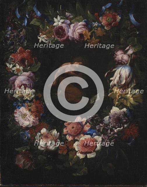 A Wreath of Flowers, 1668-1695. Creator: Karel van Vogelaer.