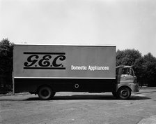 An Austin FF K160 lorry belonging to the General Electric Co, Swinton, 1963.  Artist: Michael Walters
