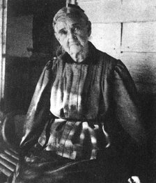 Zerelda Samuel, mother of American outlaws Jesse and Frank James, c1885-1915 (1954). Artist: Unknown