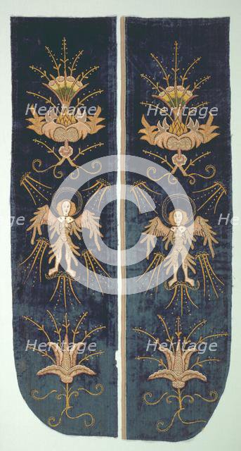 Part of a Chasuble Back, c. 1500. Creator: Unknown.