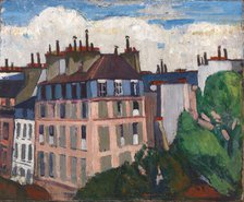 Rooftops, Paris, 1909-1912. Creator: H Lyman Sayen.