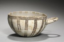 One-Handled Bowl, c. 1450-1200 BC. Creator: Unknown.