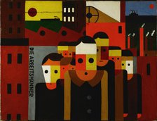 The Working Men, 1925. Creator: Seiwert, Franz Wilhelm (1894-1933).