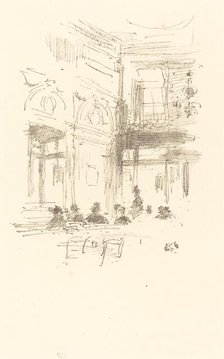 Gatti's, 1890. Creator: James Abbott McNeill Whistler.