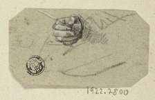 Right Hand Holding Drawing Implement, n.d. Creator: Unknown.