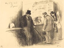 At the Bailiff's, c. 1891. Creator: Jean Louis Forain.