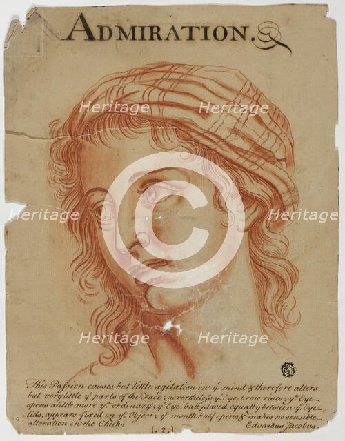 Admiration, after 1698. Creator: Eduardus Jacobus.