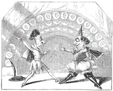 Scene from "Harlequin £.S.D", at the Surrey Theatre, 1844.  Creator: Unknown.
