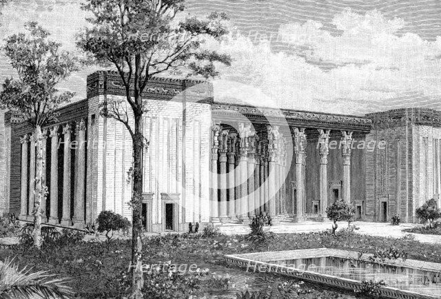 Palace of Artaxerxes II Mnemon, Susa, Persia, 4th century BC (1891). Artist: Unknown