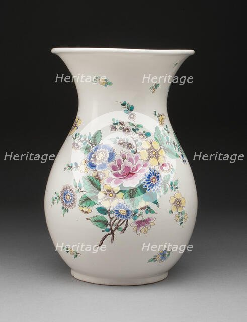Vase, Ludwigsburg, c. 1775/1800. Creator: Unknown.