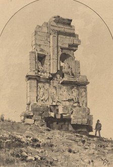 Monument of Philopappos, 1890. Creator: Themistocles von Eckenbrecher.