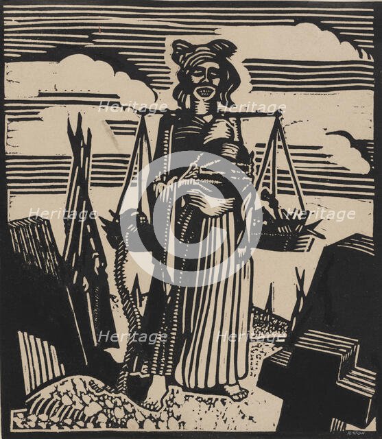 Who Likes War, ca.1935 - 1943. Creator: Charles Henry Alston.