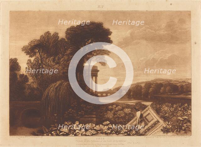 Isis, published 1819. Creator: JMW Turner.