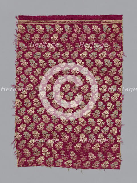 Fragment (Dress Fabric), Iran, 18th/19th century. Creator: Unknown.