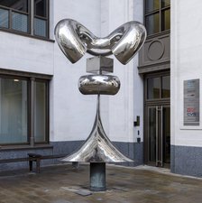 'Ritual', sculpture by Antanas Brazdys, Coleman Street, City of London, 2016. Artist: Chris Redgrave.