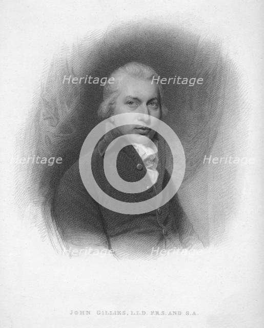 'John Gillies, L.L.D. F.R.S. and S.A.', 1813. Creator: Charles Picart.