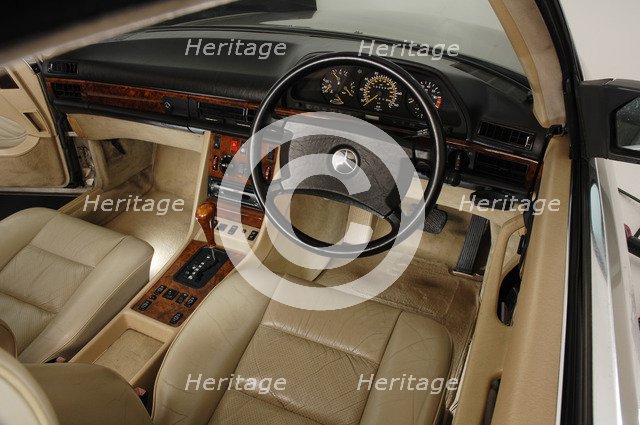 1990 Mercedes Benz 560 SEC Artist: Unknown.