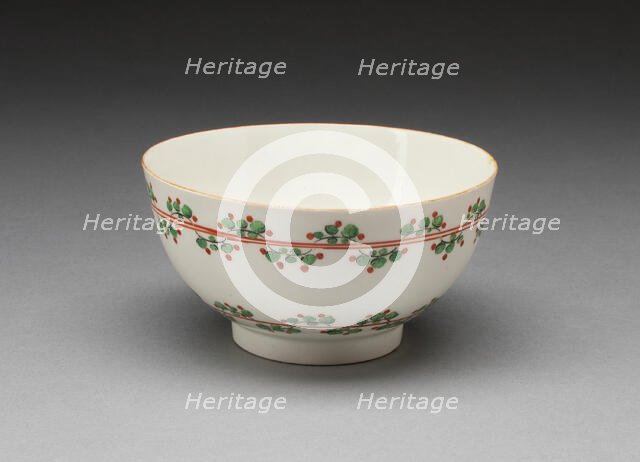 Slop Bowl, Worcester, c. 1770. Creator: Royal Worcester.