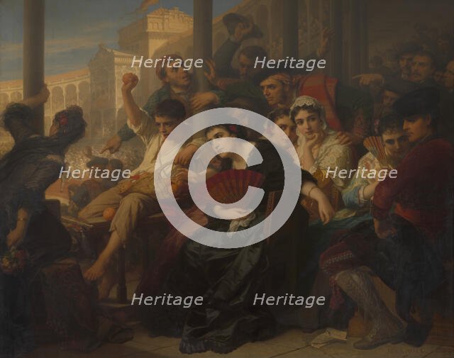 Bravo torero!, 1880-1881. Creator: Nicaise de Keyser.