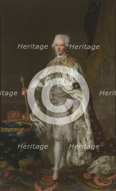 Portrait of King Gustav III of Sweden (1746-1792).