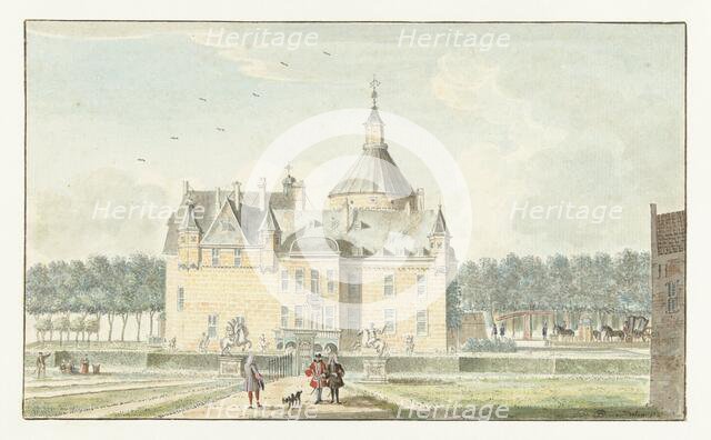 The castle in Anholt, 1737. Creator: Jan de Beyer.