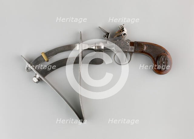 Flintlock Powder Tester, Belgium, 1810/20. Creator: Guillaume Berleur.