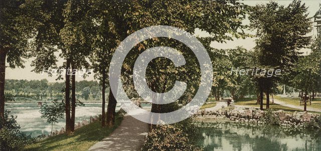 Niagara, Prospect Park, ca 1900. Creator: Unknown.