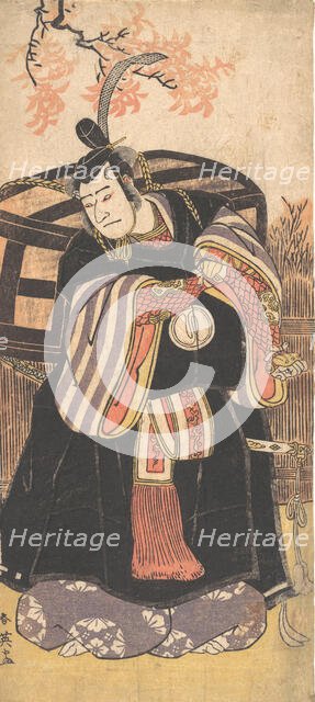 The Actor Third Sawamura Sojuro as a Man of High Position, ca. 1791. Creator: Katsukawa Shun'ei.