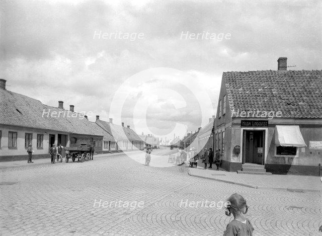 Street in Landskrona, Sweden, c1925. Artist: Unknown