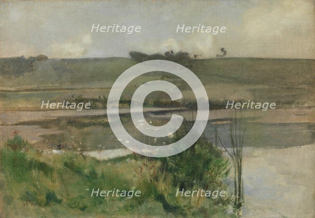 Arques-la-Bataille, ca. 1884. Creator: John Henry Twachtman.