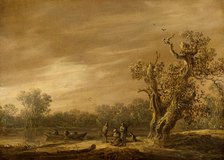 Fishermen by the Lakeshore. Creator: Jan van Goyen.