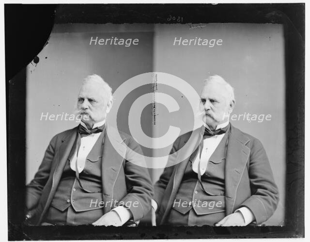 Hendrick Bradley Wright of Pennsylvania, 1865-1880. Creator: Unknown.