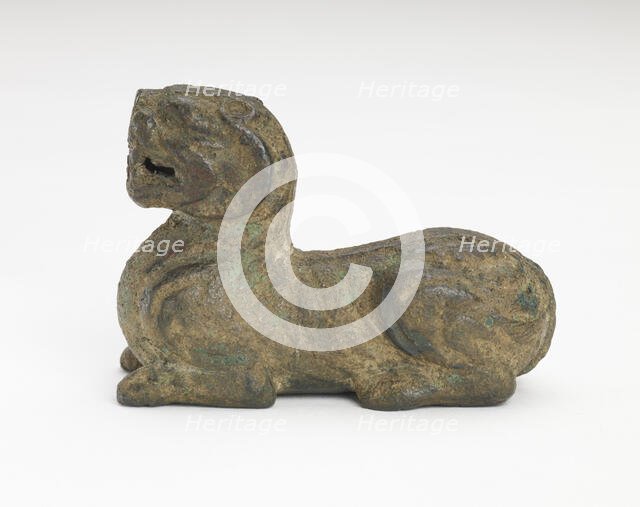 Tally in the form of a tiger, Han dynasty, 206 BCE-220 CE. Creator: Unknown.