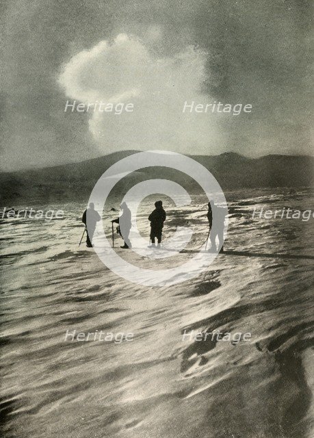 'One Thousand Feet Below The Active Cone', 1908, (1909).  Artist: Unknown.