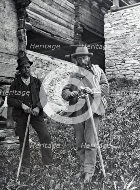 Mountaineers, late 19th or early 20th century. Artist: Unknown