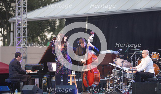 Jane Monheit, 2013. Artist: Alan John Ainsworth.