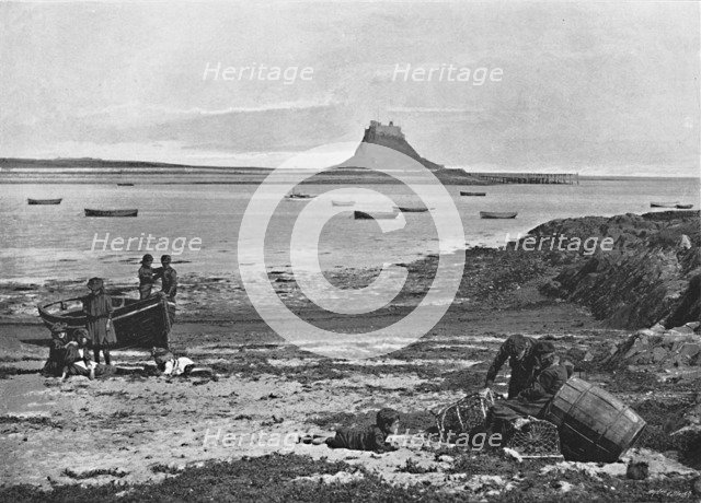 'Holy Island', c1896. Artist: M Aunty.